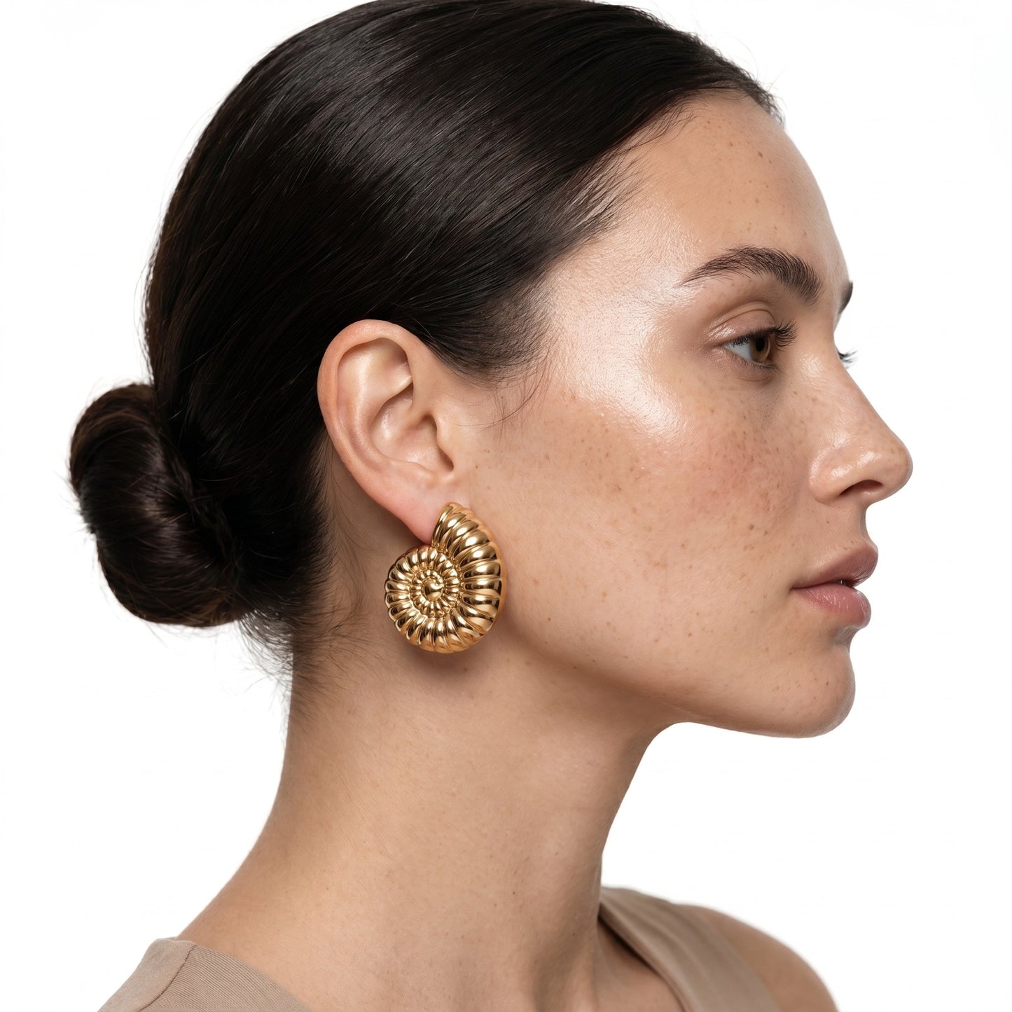 Large Ocean Treasure Drop Earrings