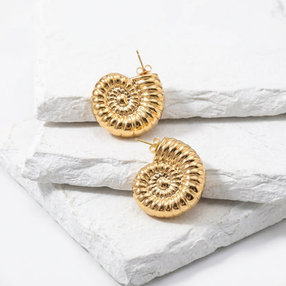 Large Ocean Treasure Drop Earrings